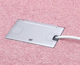 床用コンセントの写真